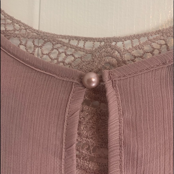 ❤️This Absolutely Beautiful Dusty Rose Dress Is The Epitome Of Boho Chic.❤️ - Picture 2 of 10